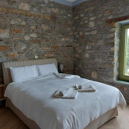 Βίλα Rokanes Glass Stone With Pool Kouvelles