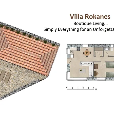 Villa Rokanes Glass Stone With Pool