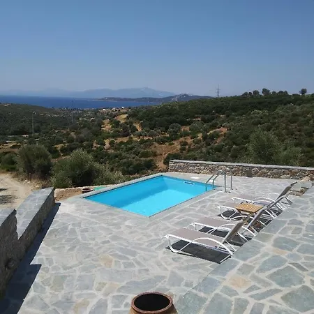 Βίλα Rokanes Glass Stone With Pool *